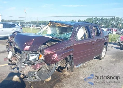 2007 Honda Ridgeline Rtl из США, поврежденный, VIN 2HJYK16527H543812